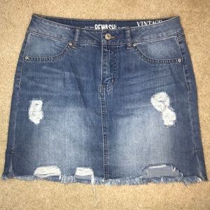 Denim skirt
